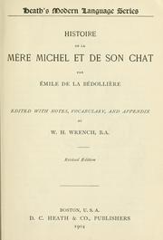 Cover of: Histoire de la Mère Michel et de son chat.: Edited with notes, vocabulary, and appendix by W.H. Wrench.
