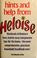 Cover of: Hints and help from Heloise