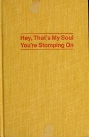 Cover of: Hey, that's my soul you're stomping on by Barbara Corcoran