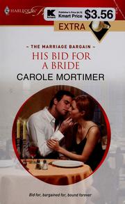 Cover of: His bid for a bride