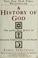 Cover of: A history of God