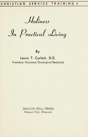 Cover of: Holiness in practical living