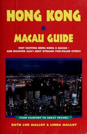 Cover of: Hong Kong & Macau guide by Ruth Lor Malloy