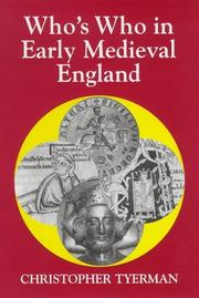 Cover of: Who's who in early medieval England, 1066-1272