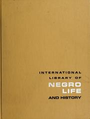 The history of the Negro in medicine by Herbert M. Morais