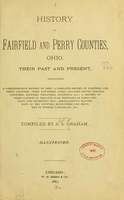 History of Fairfield and Perry counties, Ohio by Graham, A. A.