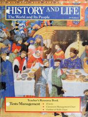 Cover of: History and life: the world and its people