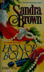 Cover of: Honour bound by Sandra Brown