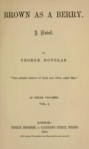 Cover of: Brown as a berry. by Douglas, Gertrude Lady.