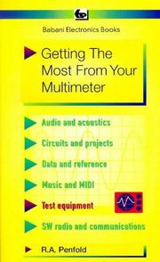 Cover of: Getting the Most from Your Multimeter