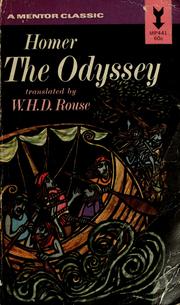 Cover of: Homer, The Odyssey: the story of Odysseus
