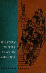 Cover of: History of the Jews in America