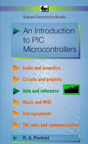 Cover of: An Introduction to PIC Microcontrollers