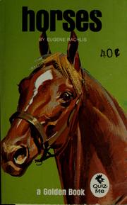 Cover of: Horses by Eugene Rachlis