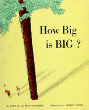 Cover of: How big is big?: from stars to atoms