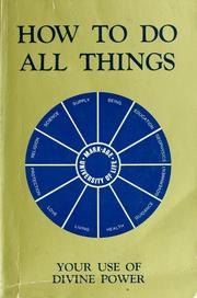 Cover of: How to do all things by Mark Age
