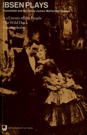 Cover of: Ibsen: plays