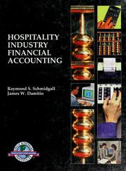 Cover of: Hospitality industry financial accounting by Raymond S. Schmidgall