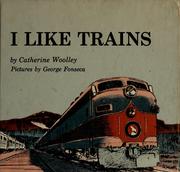 Cover of: I like trains