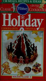 Cover of: Holiday: cookies, gifts, sweets & eats.