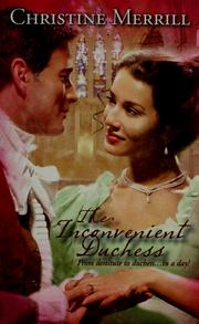 Cover of: The Inconvenient Duchess