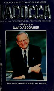 Cover of: Iacocca by David J. Abodaher