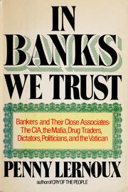 Cover of: In banks we trust