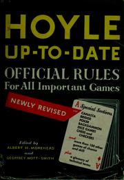 Cover of: Hoyle up-to-date: [official rules for all important games]