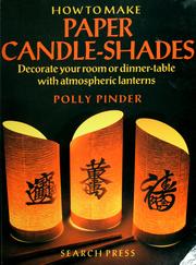 Cover of: How to make paper candle-shades
