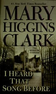 Cover of: I heard that song before by Mary Higgins Clark