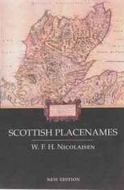 Scottish place-names : their study and significance