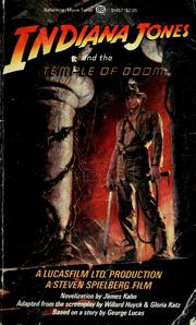 Cover of: Indiana Jones and the temple of doom