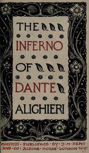 Cover of: The Inferno of Dante Alighieri