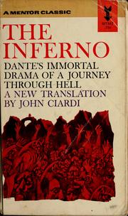 Cover of: The inferno: a verse rendering for the modern reader by John Ciardi.