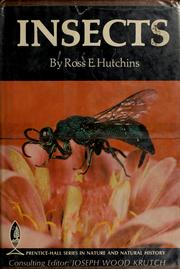 Cover of: Insects by Ross E. Hutchins