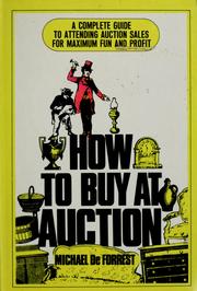 Cover of: How to buy at auction