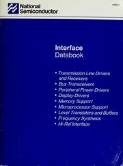 Cover of: Interface databook by National Semiconductor Corporation