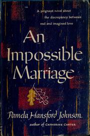 Cover of: An impossible marriage