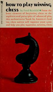 Cover of: How to play winning chess