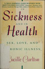 Cover of: In sickness and in health by Lucille Carlton