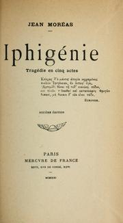 Cover of: Iphigénie: tragédie en cinq actes.