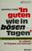 Cover of: "In guten wie in bösen Tagen"