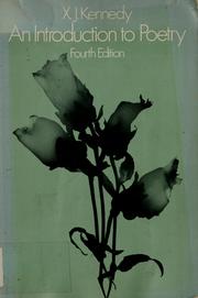 Cover of: An introduction to poetry by X. J. Kennedy
