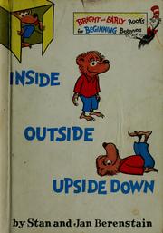 Cover of: Inside, outside, upside down by Stan Berenstain