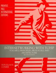 Cover of: Internetworking with TCP/IP: principles, protocols, and architecture