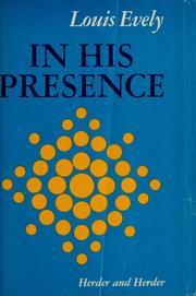 In His presence