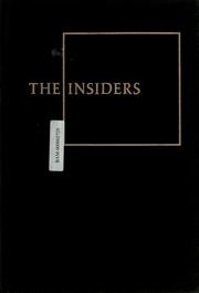 Cover of: The insiders by Selden Rodman
