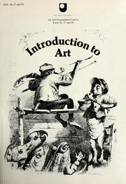 Cover of: Introduction to art