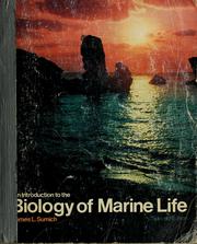 Cover of: An introduction to the biology of marine life