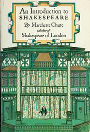 Cover of: An introduction to Shakespeare